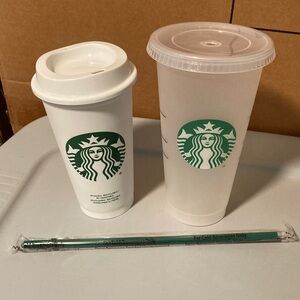 Starbucks reusable cups